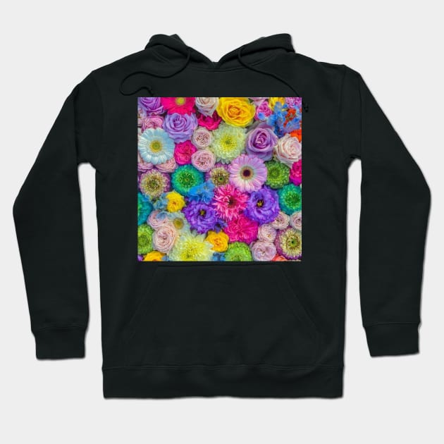 Colorful flowers Hoodie by Itsyamini